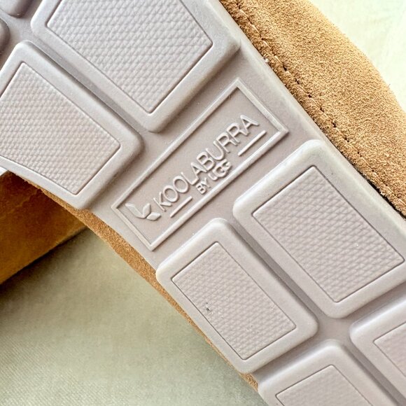 NEW Auth KOOLABURRA By UGG Men's Tipton 1105893 Chestnut Suede Moccasin Shoes - Picture 7 of 8